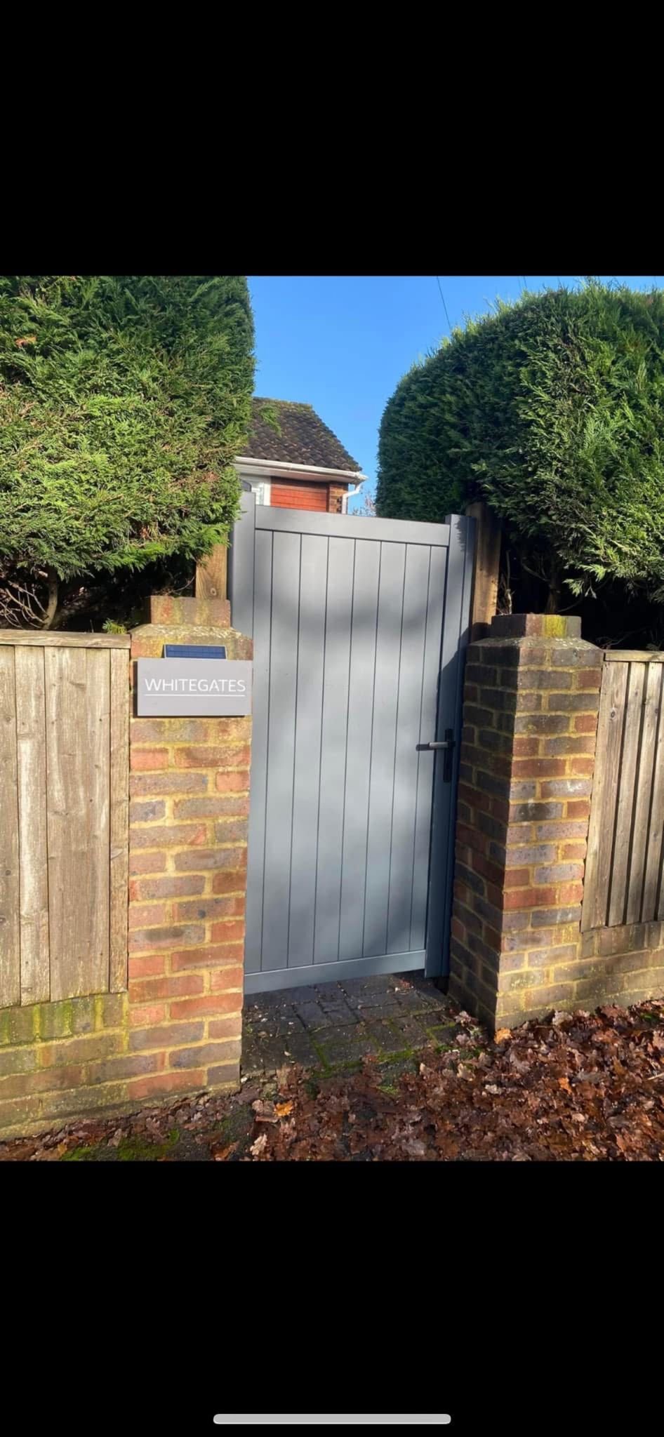 Premium fencing installation