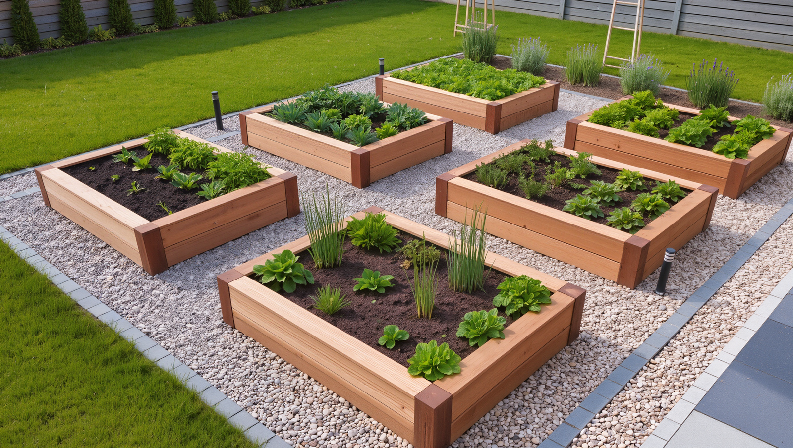 Raised beds in Sussex